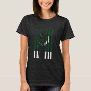 Pakistan Amerika USA Pakistanisk Flagga Pakistanis T Shirt