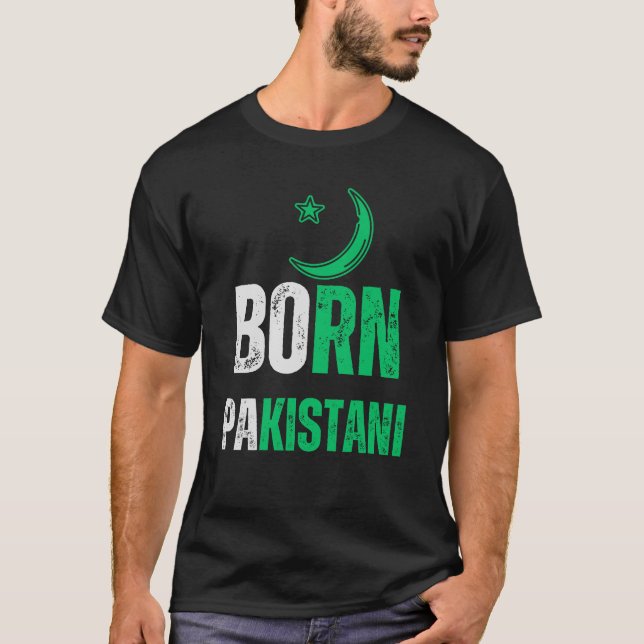 Pakistan är min identitet t shirt (Framsida)