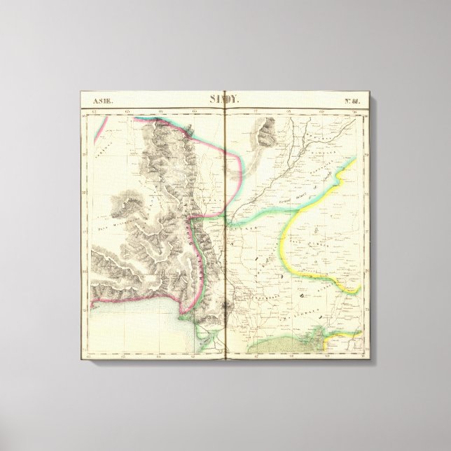 Pakistan, Asien 81 Canvastryck (Framsida)