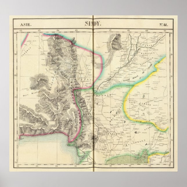 Pakistan, Asien 81 Poster (Framsidan)