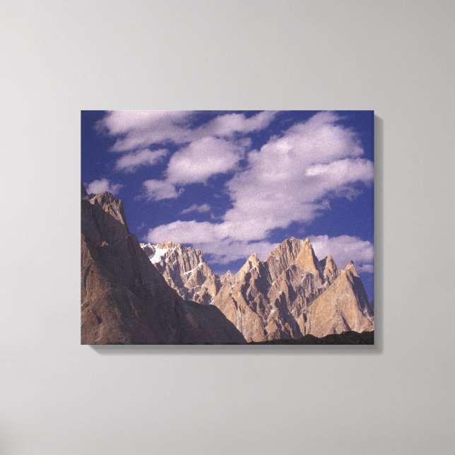 Pakistan, Baltoro Muztagh Range, Grand Cathedral Canvastryck (Framsida)