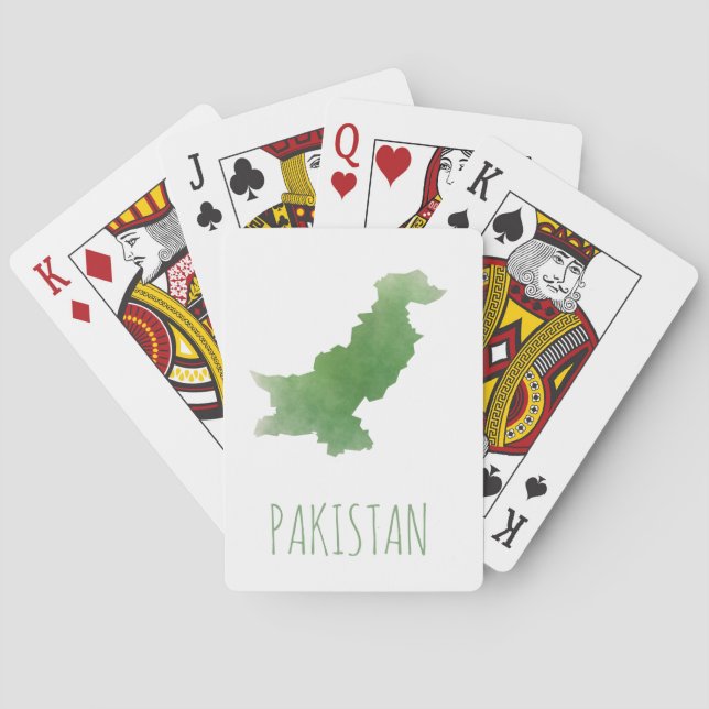 Pakistan Casinokort (Baksidan)