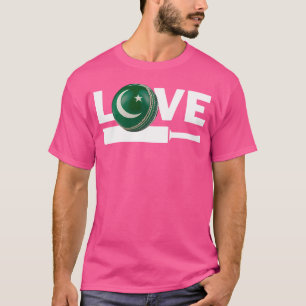 Pakistan Cricket Älskare I Kärlek Pakistan Cricket T Shirt