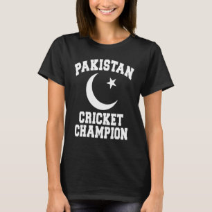 PAKISTAN CRICKET IDROTT NATIONAL FLAG KVINNOR MÄN T SHIRT