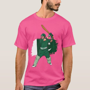 Pakistan Cricket Kit Team För Pakistanska Cricket T Shirt