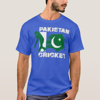Pakistan Cricket Player Flagga Sticker T Shirt