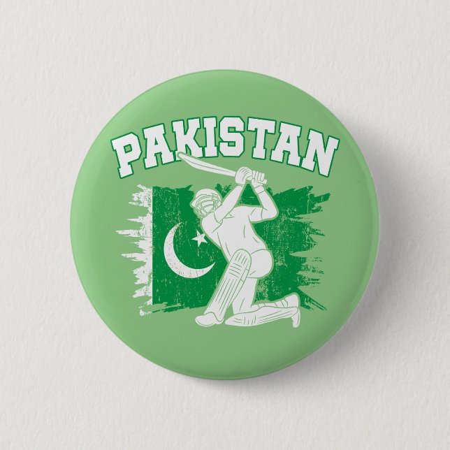Pakistan Cricket Star, Pakistan Cricket Gift Knapp (Framsida)