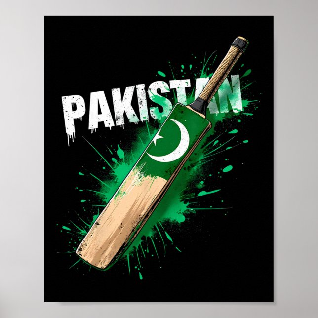 Pakistan Cricket T 1  Poster (Framsidan)