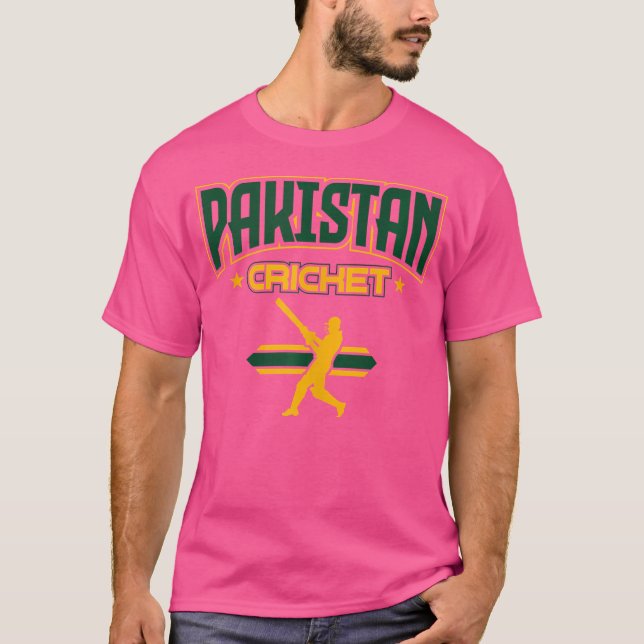 Pakistan Cricket T Shirt (Framsida)