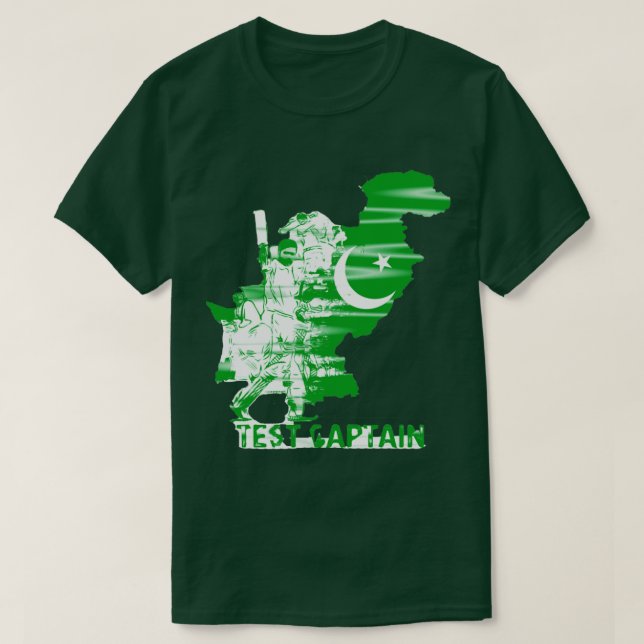 Pakistan Cricket T Shirt (Design framsida)