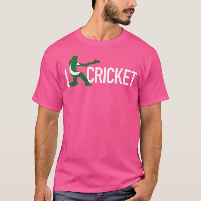 Pakistan Cricket Team-supportrar T Shirt (Framsida)
