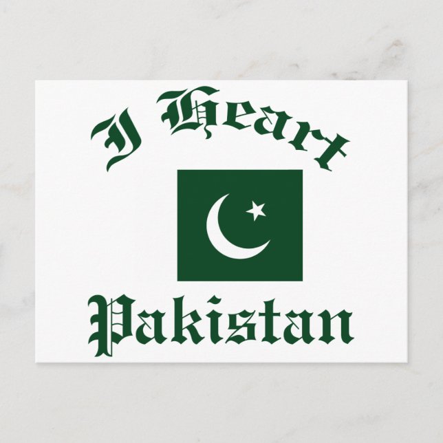 Pakistan Design Vykort (Framsida)