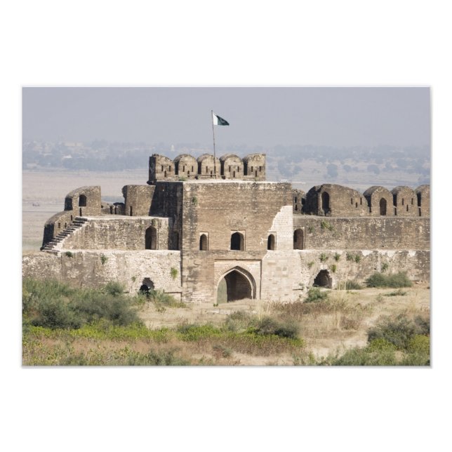 Pakistan, Dina. Talaqi Gate sedd från Fototryck (Framsidan)