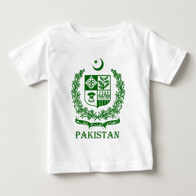 PAKISTAN - emblem/vapensköld/flagga/symbol Tee Shirt (Framsida)