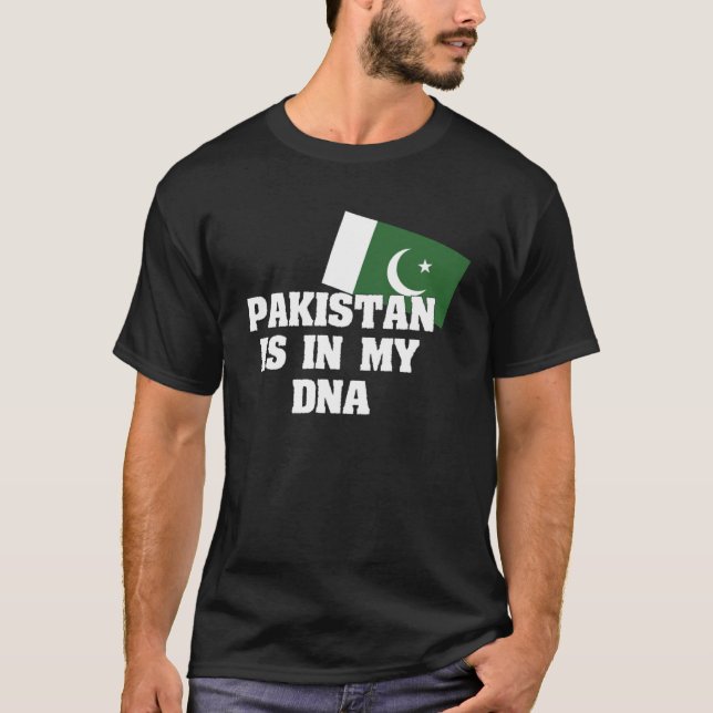 Pakistan finns i min DNA-pakistanska T Shirt (Framsida)