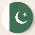 Pakistan Flag Underlägg<br><div class="desc">Patriotic flag of Pakistan.</div>