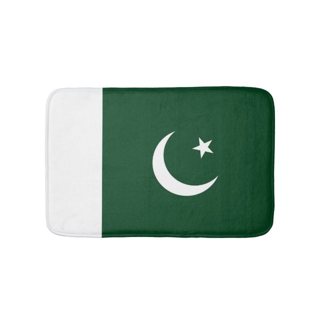 Pakistan flagga badrumsmatta (Framsidan)