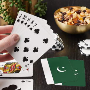 Pakistan flagga casinokort