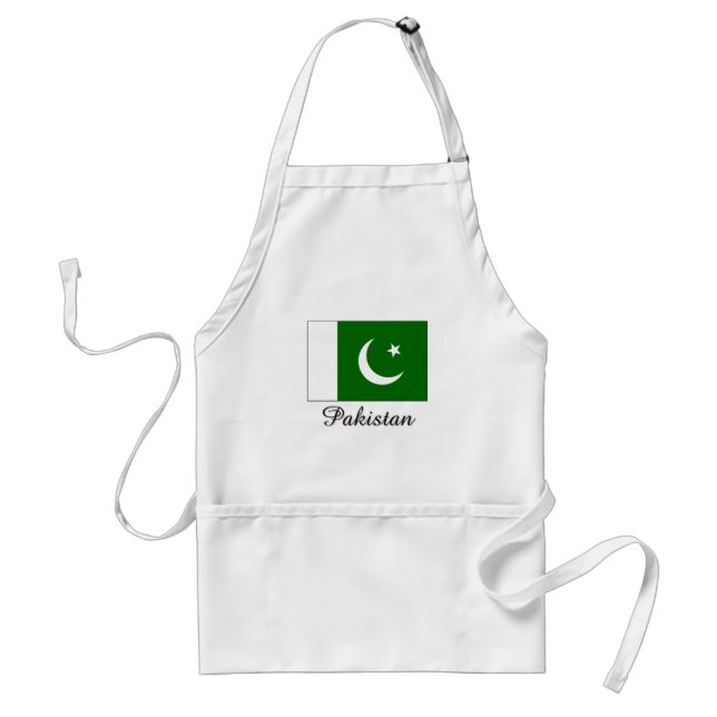 Pakistan Flagga Design Förkläde (Framsidan)