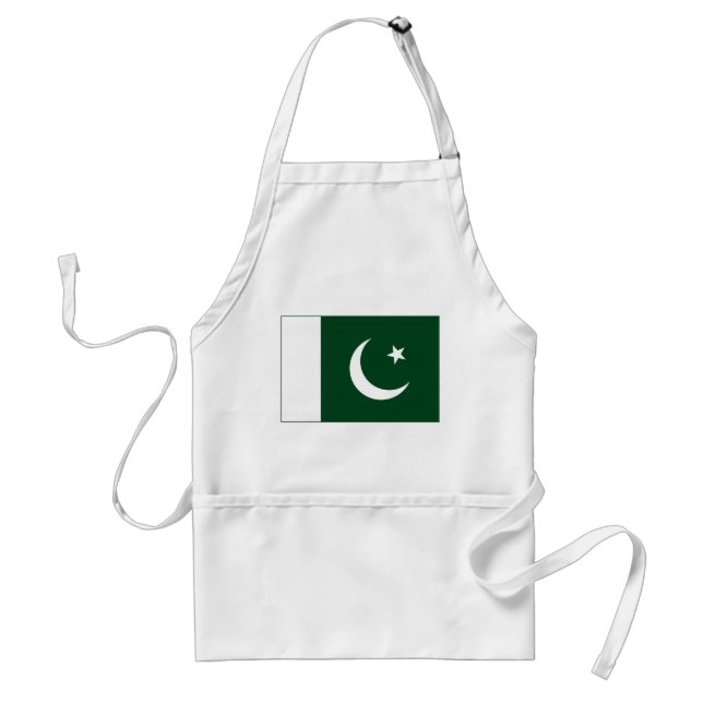 Pakistan Flagga Förkläde (Framsidan)