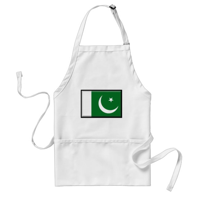 Pakistan flagga förkläde (Framsidan)