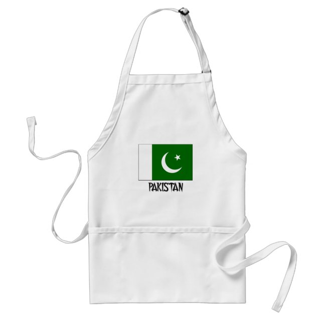 Pakistan Flagga Förkläde (Framsidan)