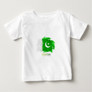 Pakistan Flagga Independence day T Shirt