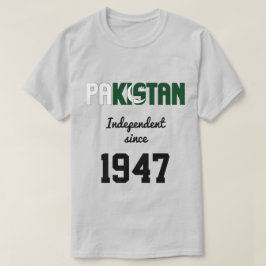 Pakistan Flagga Independence Firande T Shirt