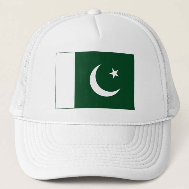 Pakistan Flagga Keps (Framsida)