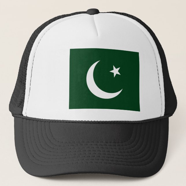 Pakistan Flagga Keps (Framsida)