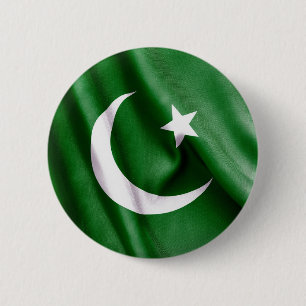 Pakistan Flagga Knapp