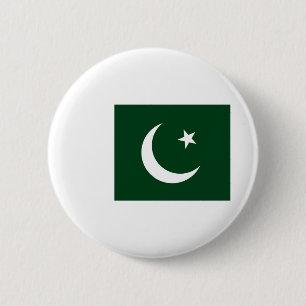 Pakistan Flagga Knapp