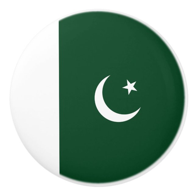 Pakistan flagga knopp (Framsidan)