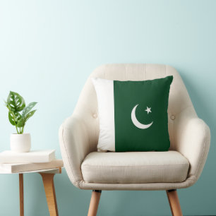 Pakistan flagga kudde