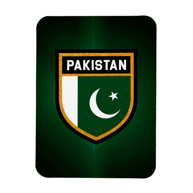 Pakistan Flagga Magnet (Vertikal)