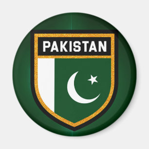 Pakistan flagga magnet