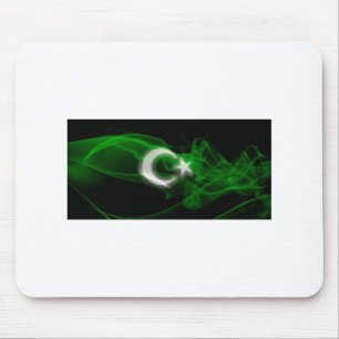 Pakistan flagga musmatta