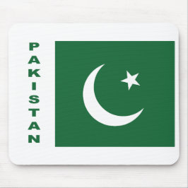 Pakistan Flagga Musmatta