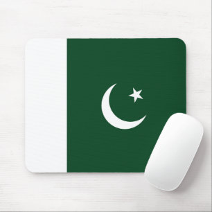 Pakistan flagga musmatta