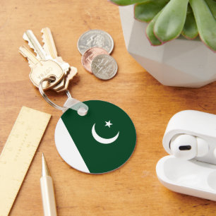 Pakistan flagga nyckelring