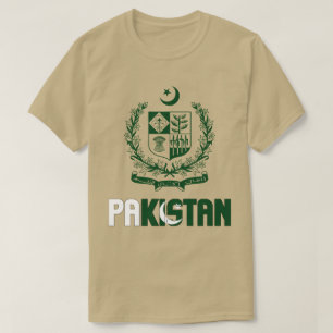 Pakistan Flagga och Jacka av Arm Patriotic T Shirt