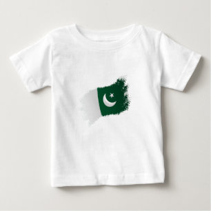 Pakistan Flagga Pakistan Självständighet T Shirt