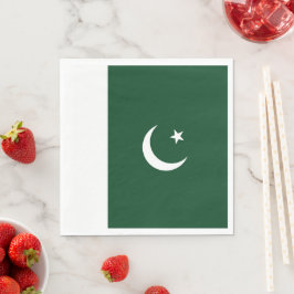 Pakistan flagga pappersservett