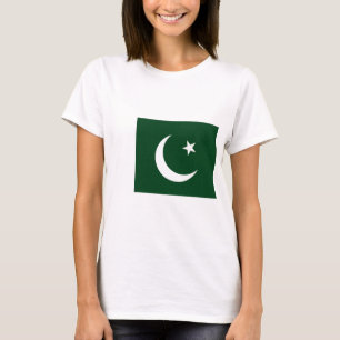 Pakistan Flagga T Shirt