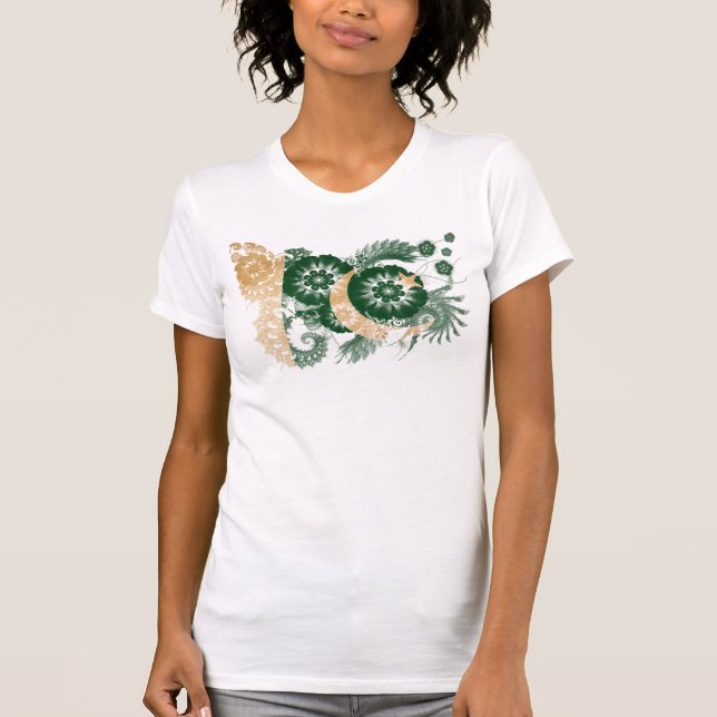 Pakistan flagga tee (Framsida)