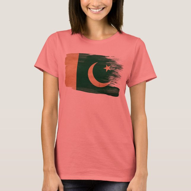 Pakistan Flagga Tee (Framsida)
