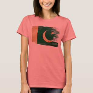 Pakistan flagga tee shirt