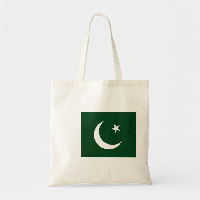 Pakistan Flagga Tygkasse (Framsidan)