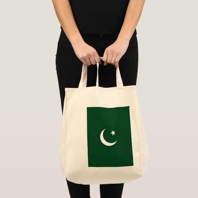 Pakistan flagga tygkasse (Framsida (produkt))