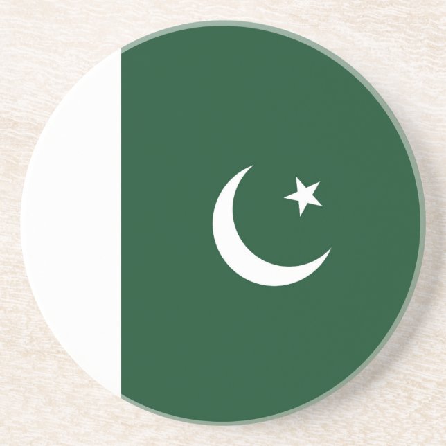Pakistan flagga underlägg (Framsidan)